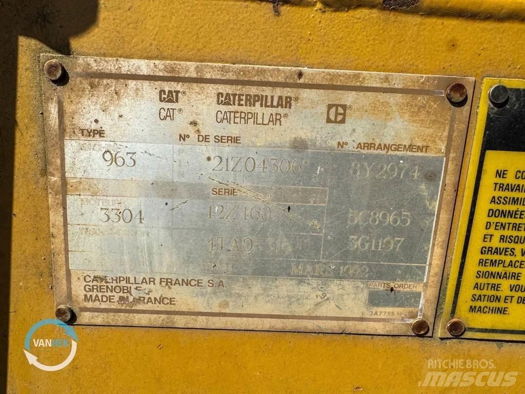 CAT 963 Ładowarki gąsienicowe