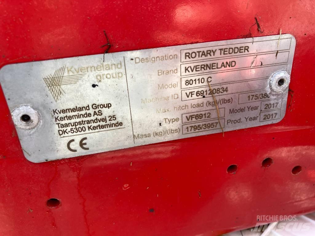 Kverneland 80110C Zgrabiarki i przetrząsacze
