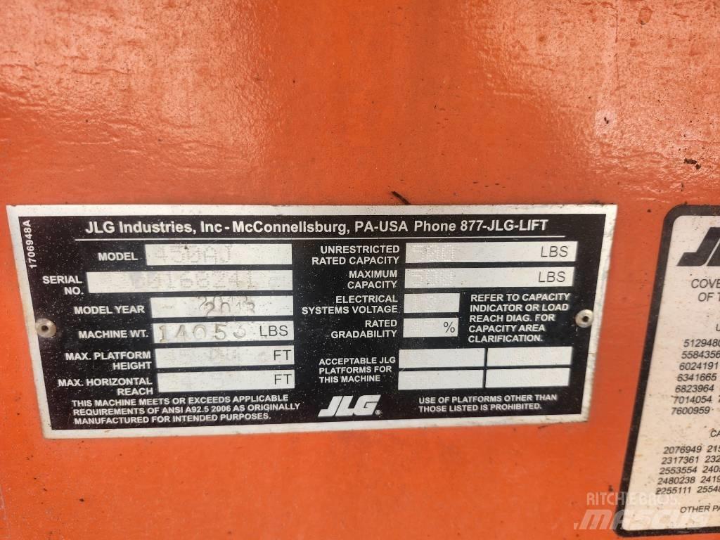 JLG 450 AJ Podnośniki przegubowe