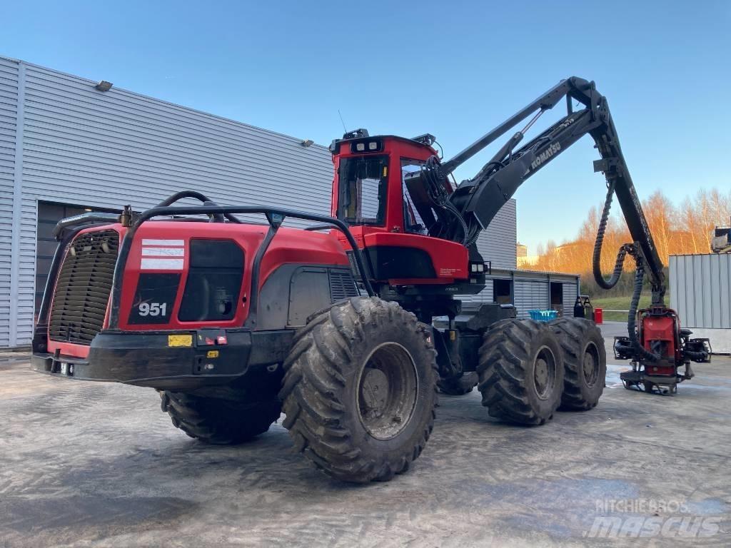 Komatsu 951 Harwestery