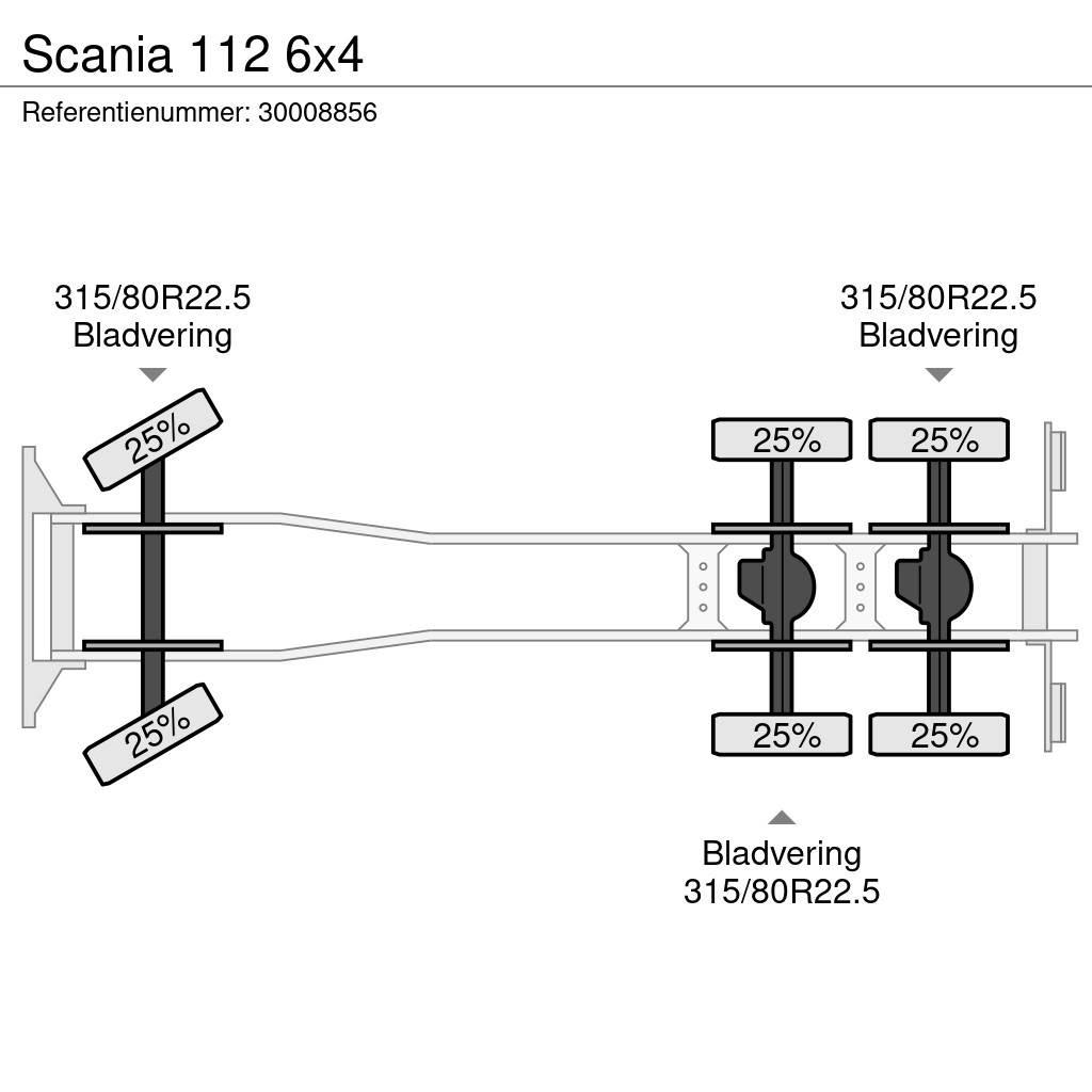 Scania 112 6x4 Pojazdy pod zabudowę