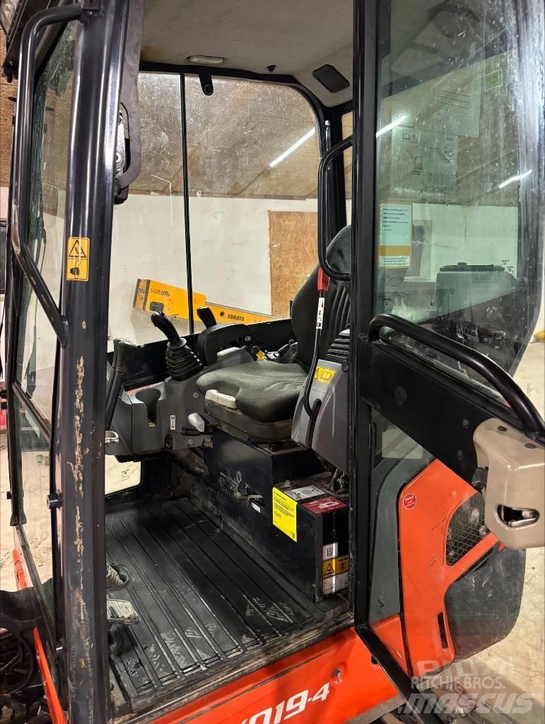 Kubota KX 19-4 Minikoparki