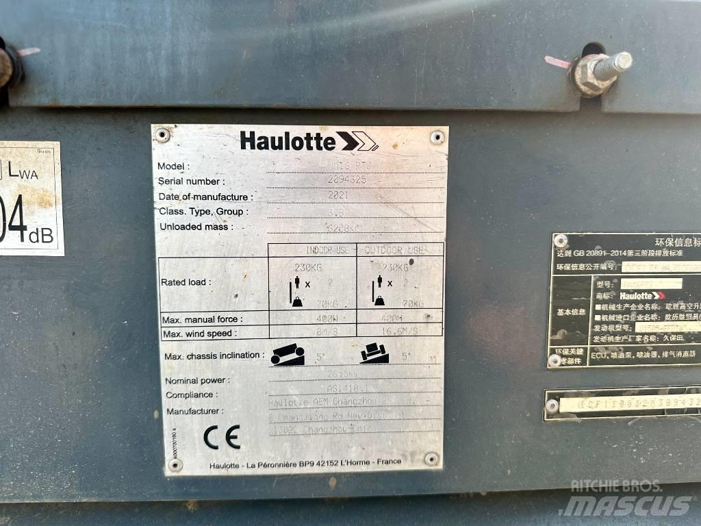 Haulotte HA16RTJ Podnośniki przegubowe