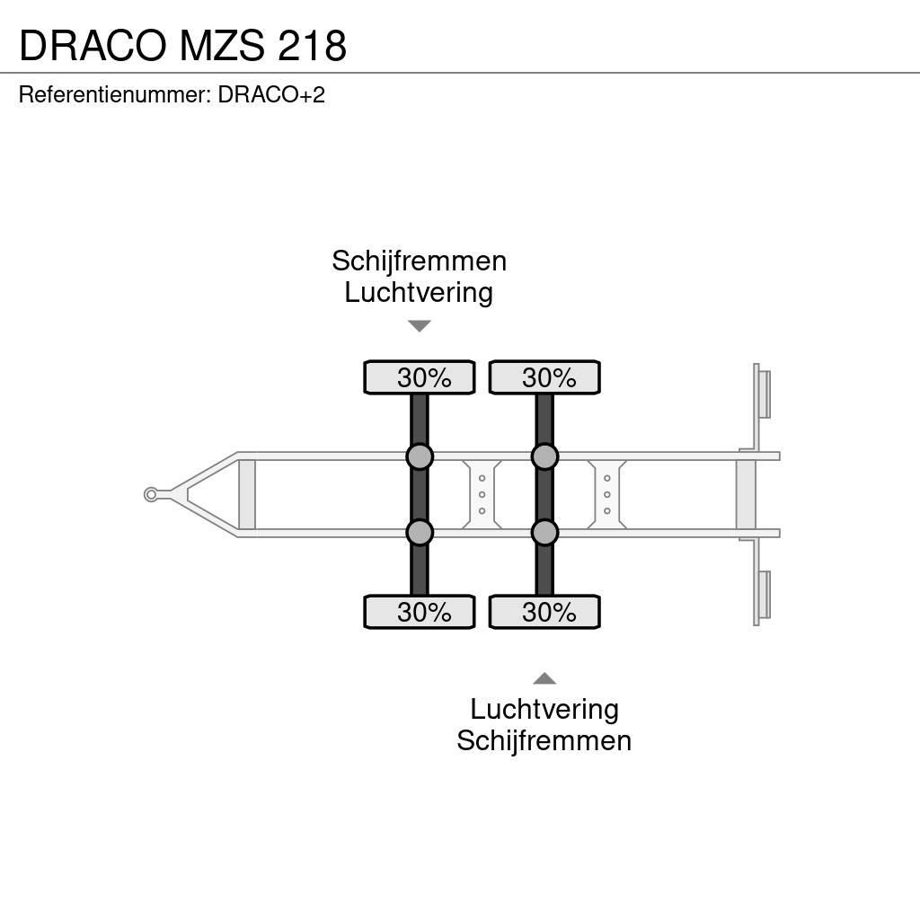 Draco MZS 218 Przyczepy ze skrzynią zamkniętą