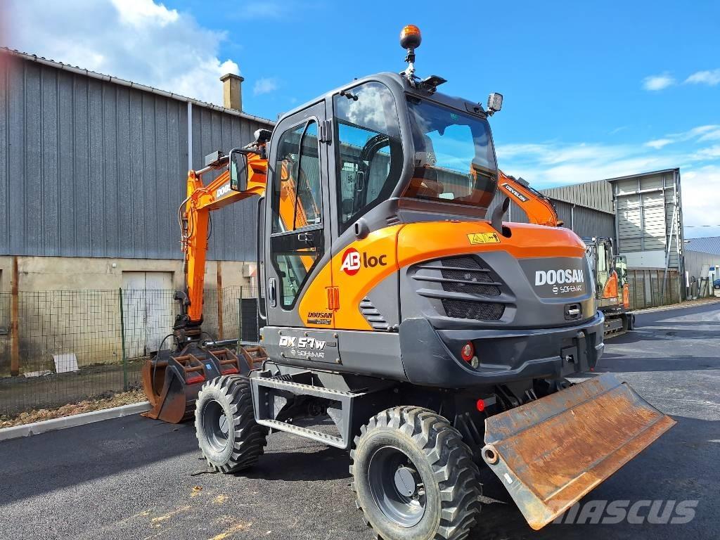 Doosan DX 57 W Koparki kołowe