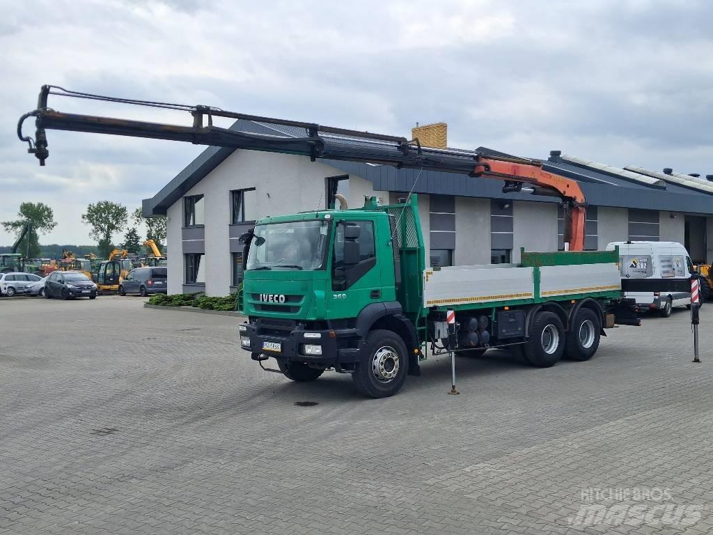 Iveco Trakker 360 Żurawie samochodowe