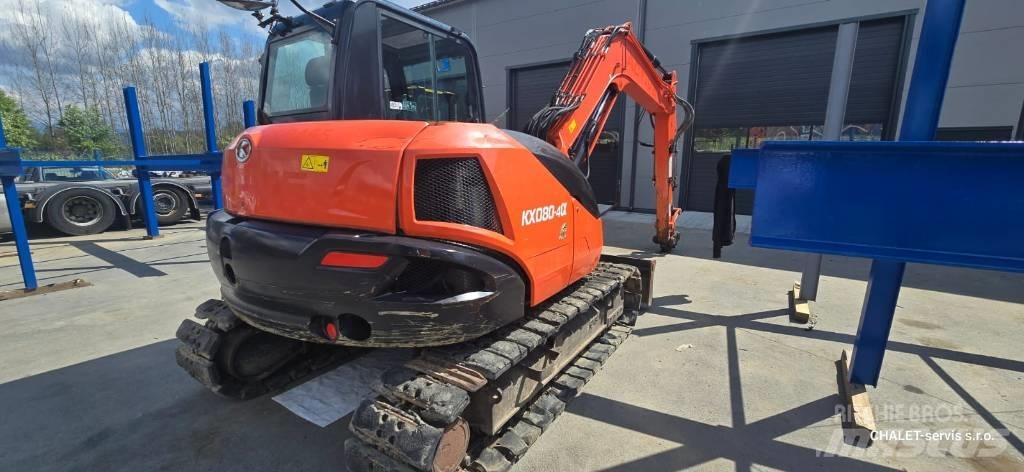 Kubota KX 080-4 CX Midikoparki  7t - 12t