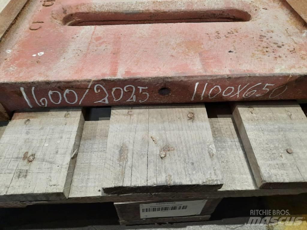 Pegson 1100x650 Szczęki kruszące