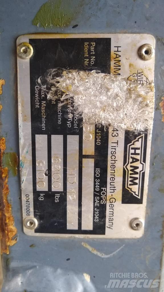 Hamm HD 12 Walce dwubębnowe