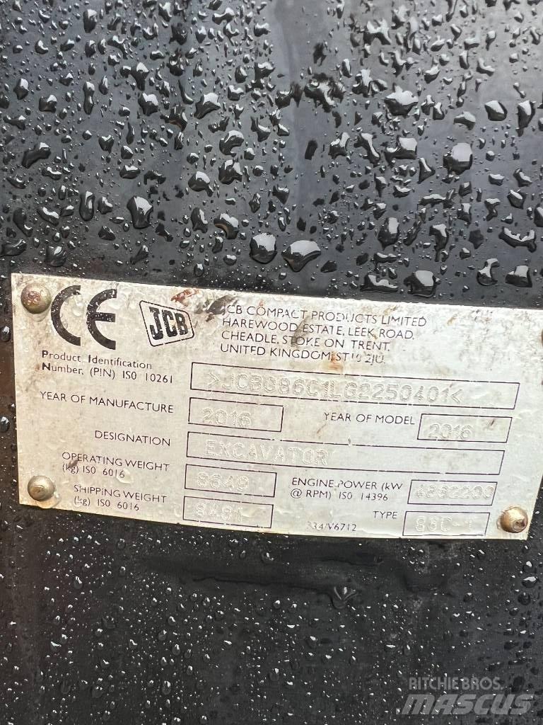 JCB 86 C-1 eco Midikoparki  7t - 12t