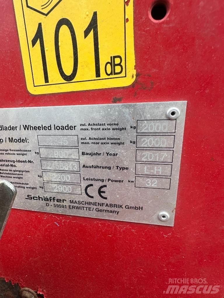 SCHAEFER 2345 Ładowarki wielofunkcyjne
