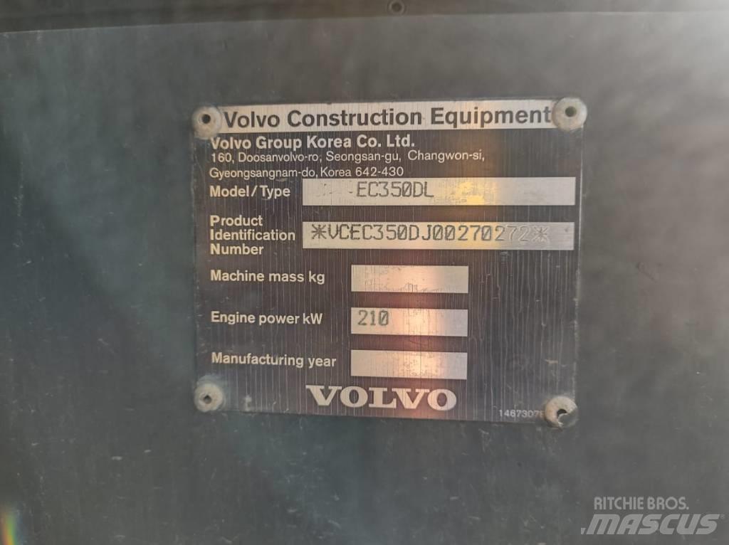 Volvo EC350DL Koparki gąsienicowe