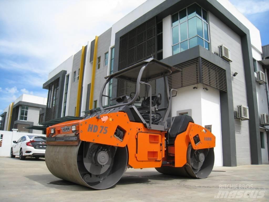 Hamm HD 75 Walce dwubębnowe