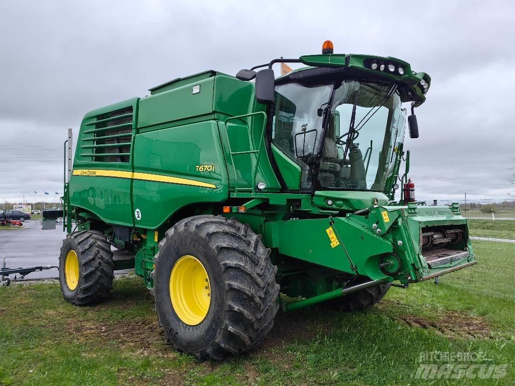 John Deere T 670 i Kombajny zbożowe