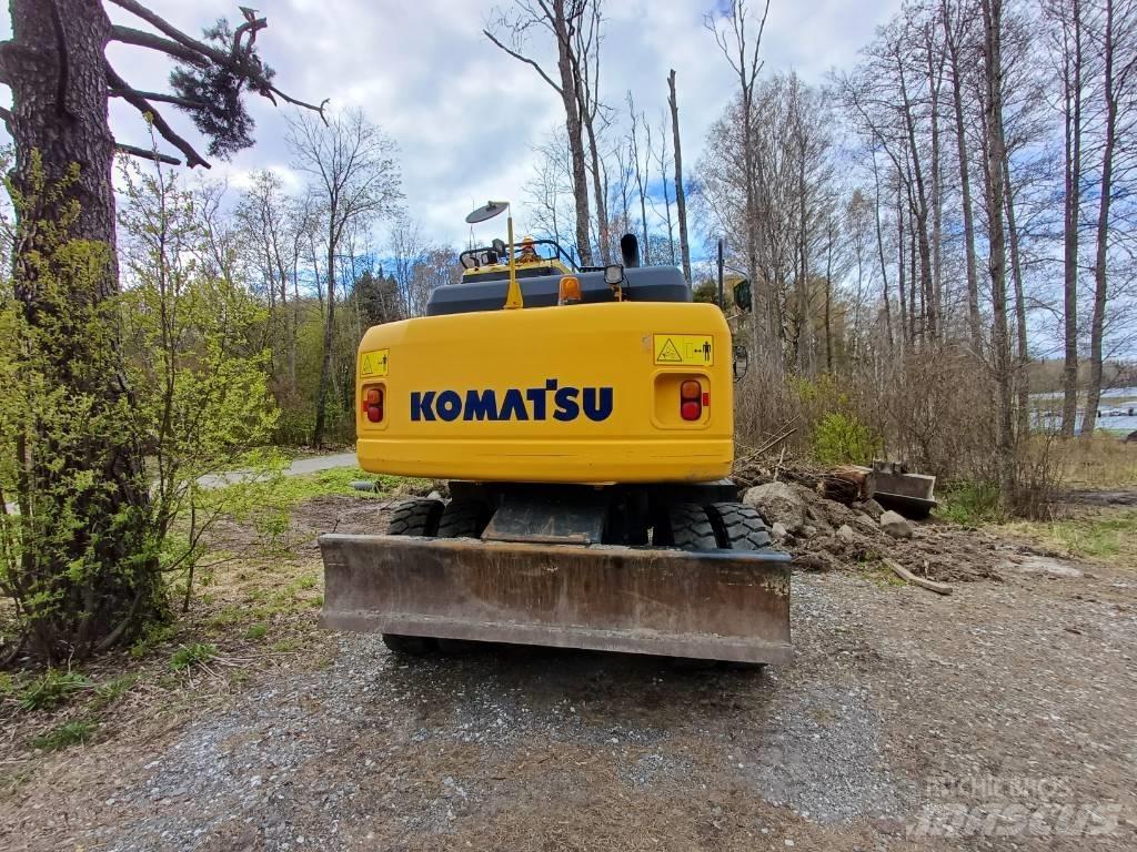 Komatsu PW 160-7E0 Koparki kołowe