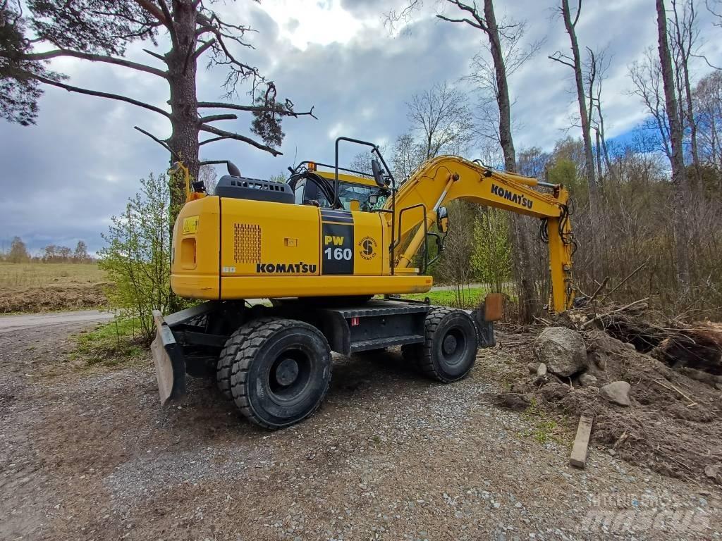 Komatsu PW 160-7E0 Koparki kołowe