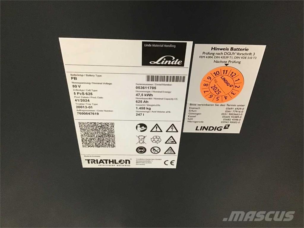 Linde E35L Wózki elektryczne