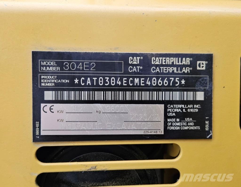 CAT 304 E 2 Minikoparki