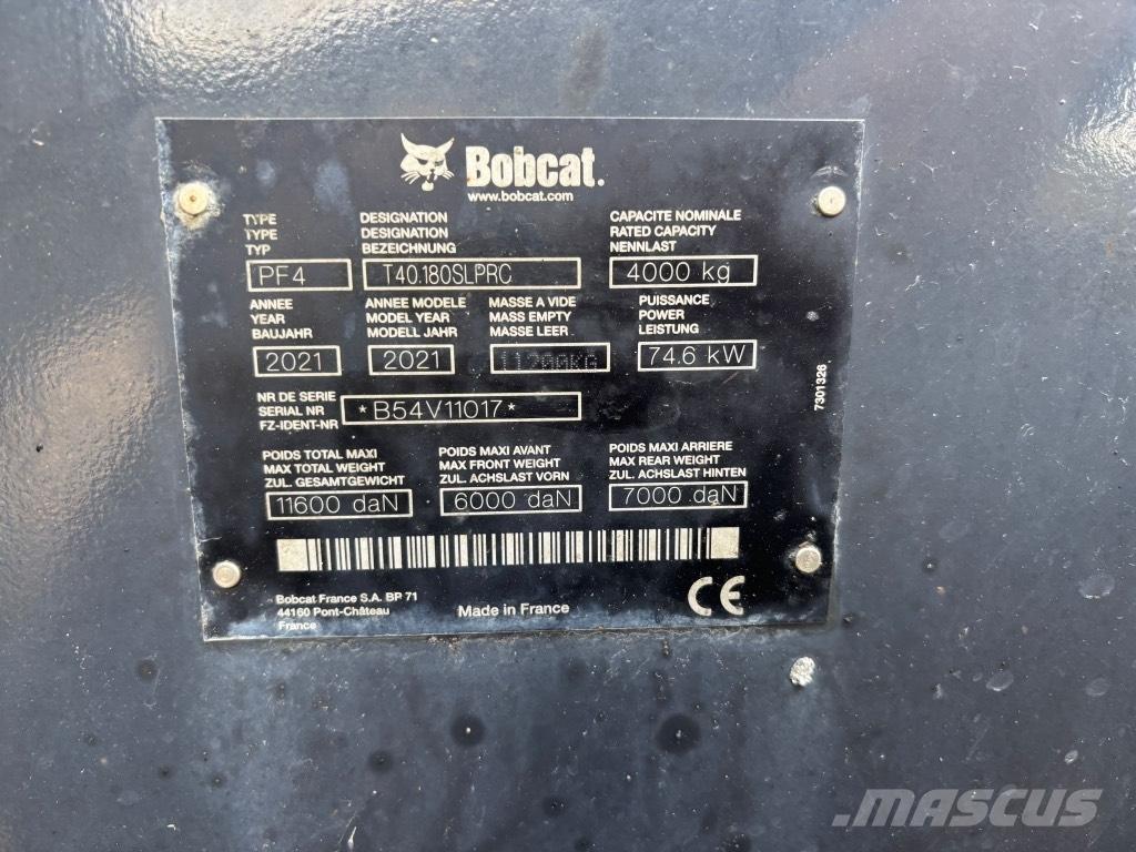 Bobcat T 40.180 Ładowarki teleskopowe