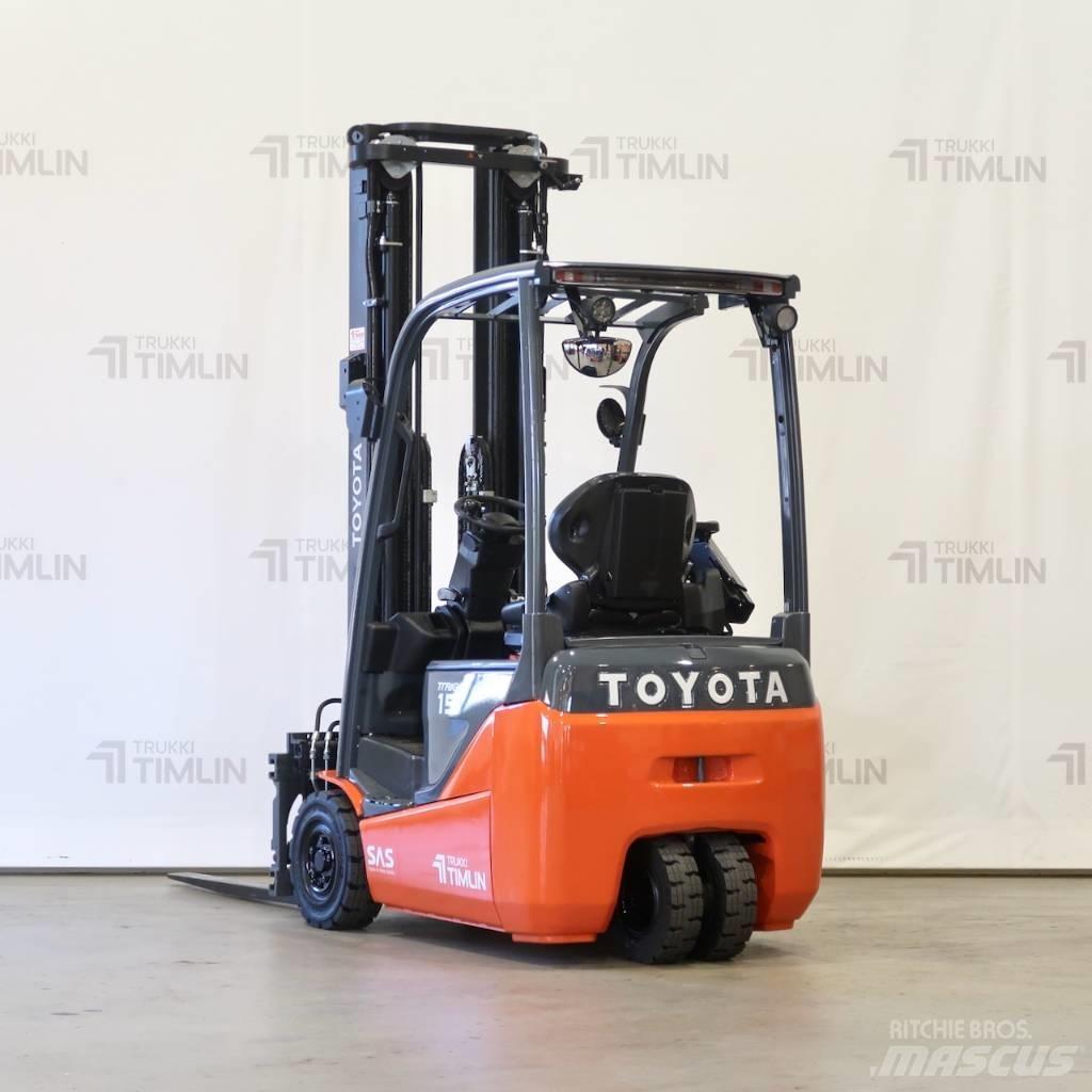 Toyota 8FBE15T Wózki elektryczne