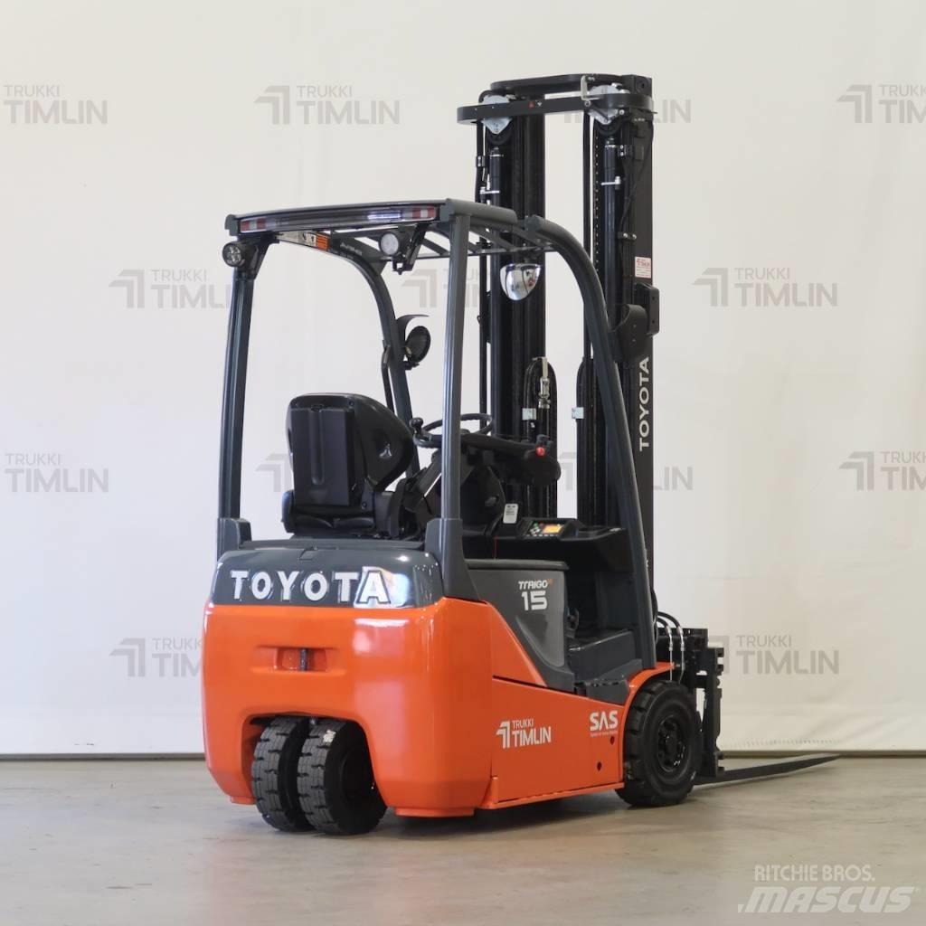 Toyota 8FBE15T Wózki elektryczne