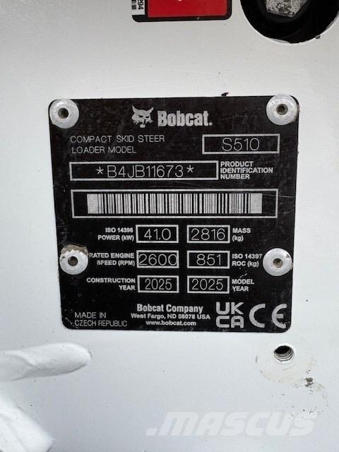 Bobcat S 510 Ładowarki burtowe