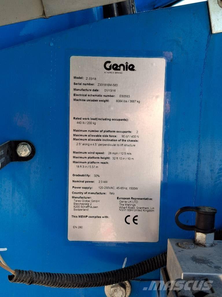 Genie Z33/18 Podnośniki przegubowe