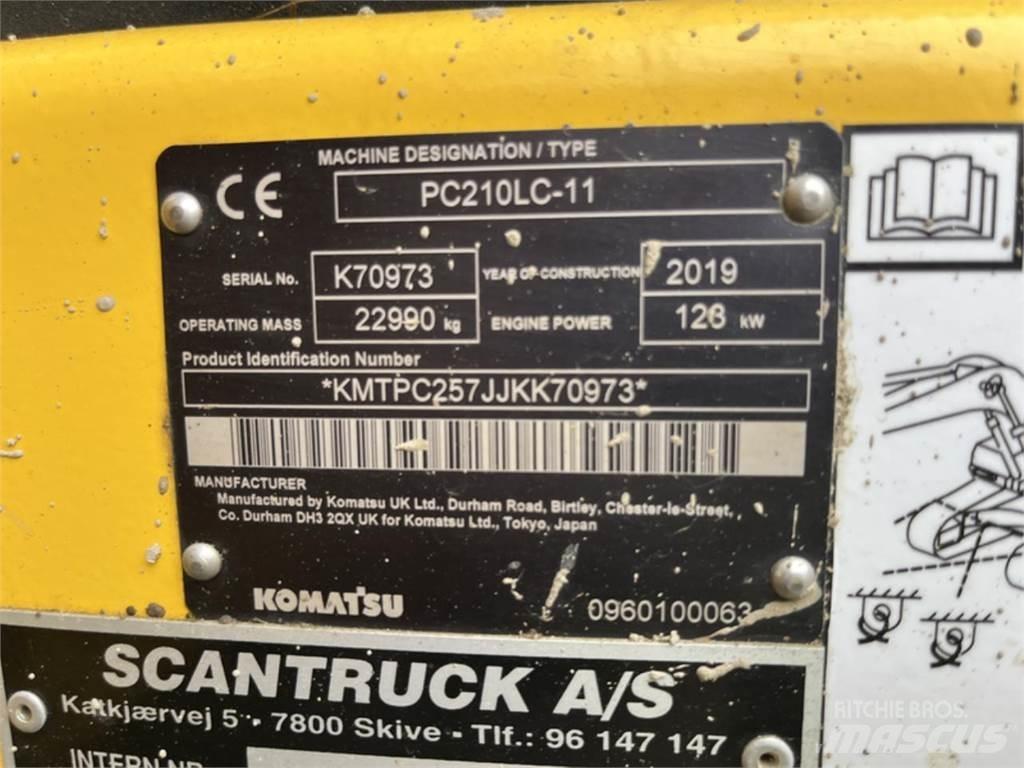 Komatsu PC210LC-11 Koparki gąsienicowe