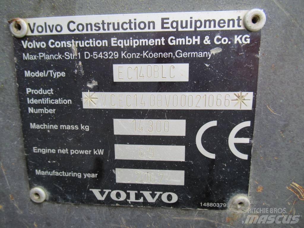 Volvo EC 140 B LC Koparki gąsienicowe