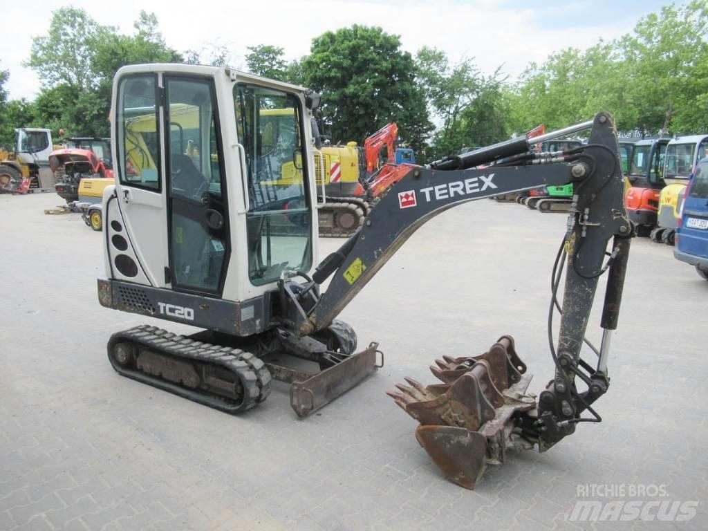 Terex TC 20 Minikoparki