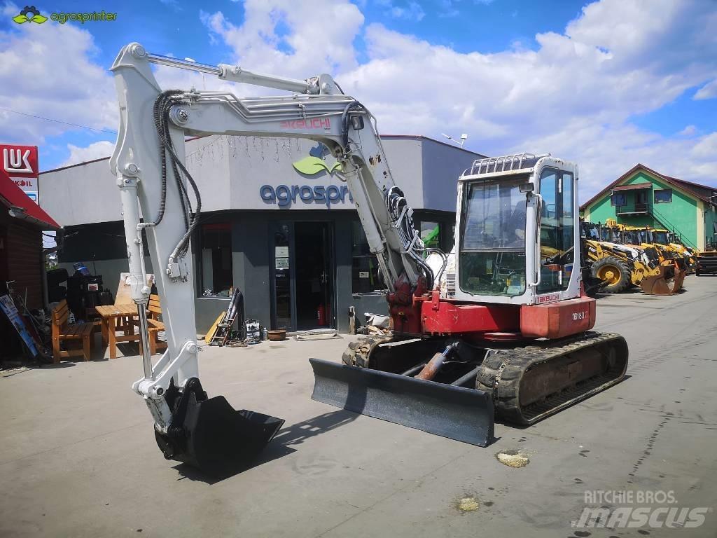 Takeuchi TB180FR Midikoparki  7t - 12t