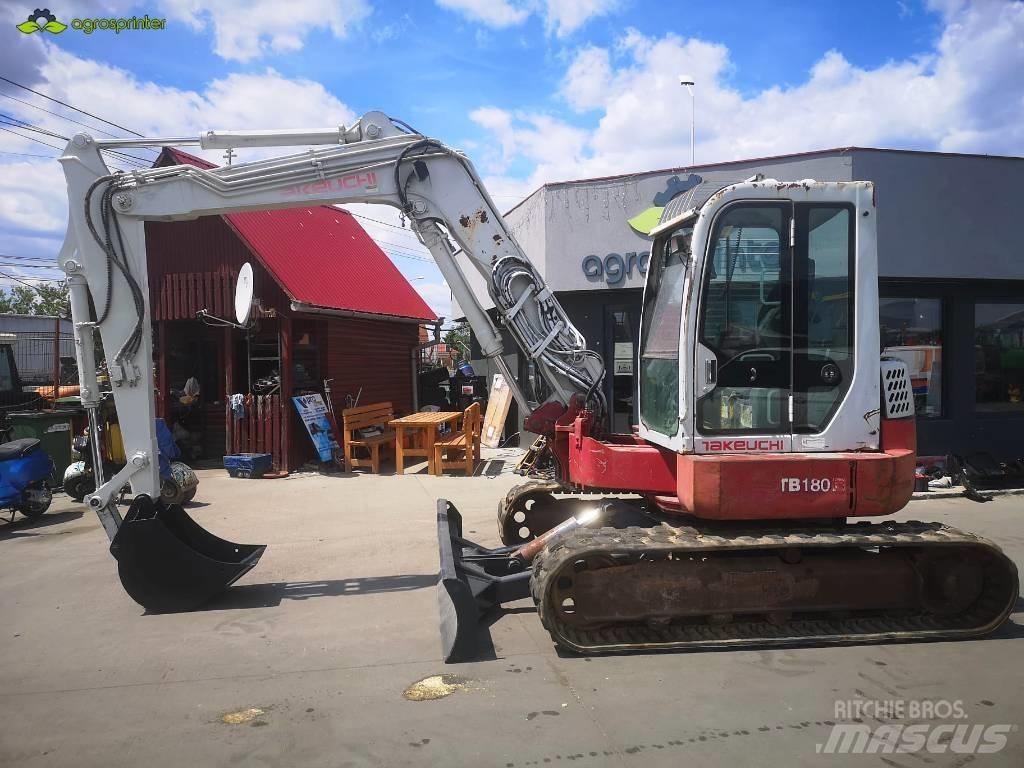 Takeuchi TB180FR Midikoparki  7t - 12t