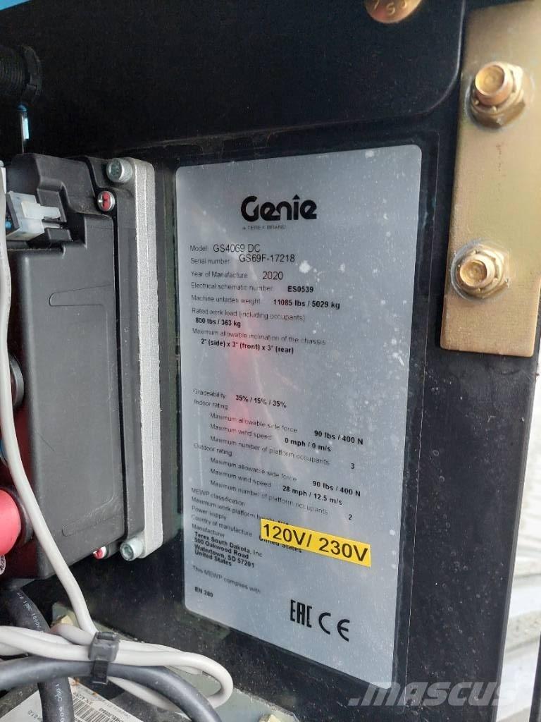 Genie GS 4069 DC Podnośniki nożycowe