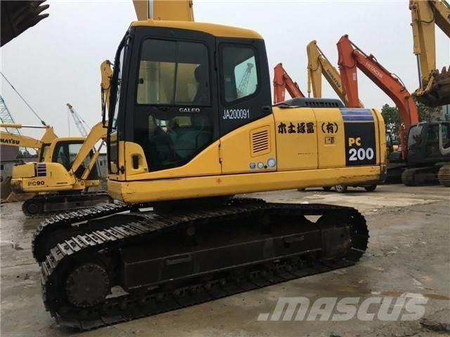 Komatsu pc200-7 Koparki gąsienicowe