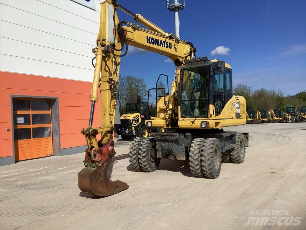 Komatsu PW 160-7E0 Koparki kołowe