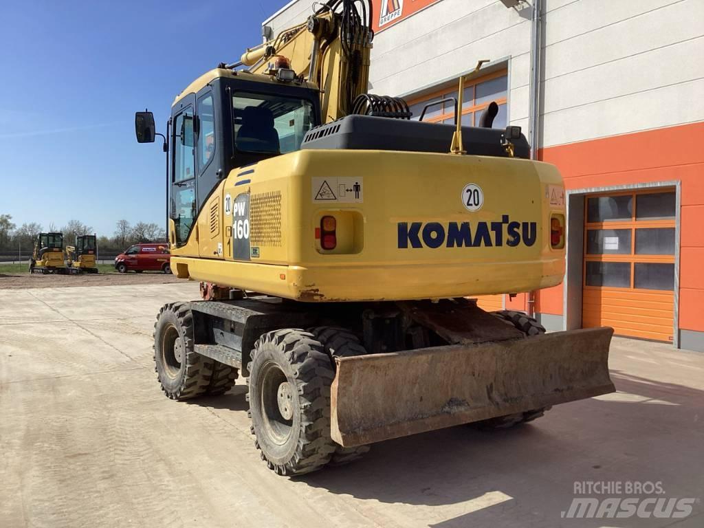 Komatsu PW 160-7E0 Koparki kołowe