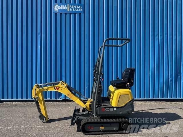 Wacker Neuson 803 Minikoparki