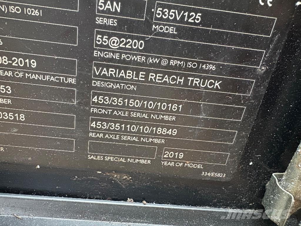 JCB 535-125 Ładowarki teleskopowe