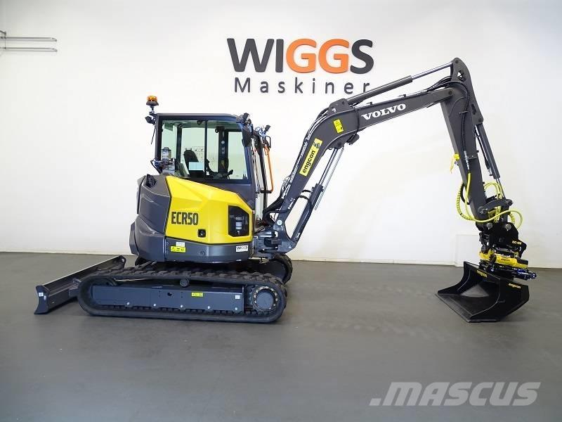 Volvo ECR50F Minikoparki