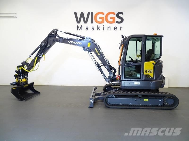 Volvo ECR50F Minikoparki