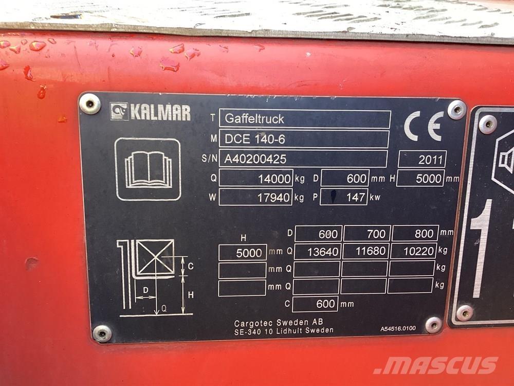 Kalmar DCE140-6 Wózki Diesla