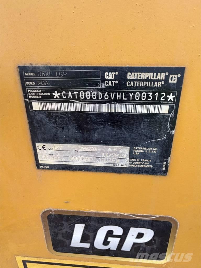 CAT D 6 XE LGP Spycharki gąsienicowe