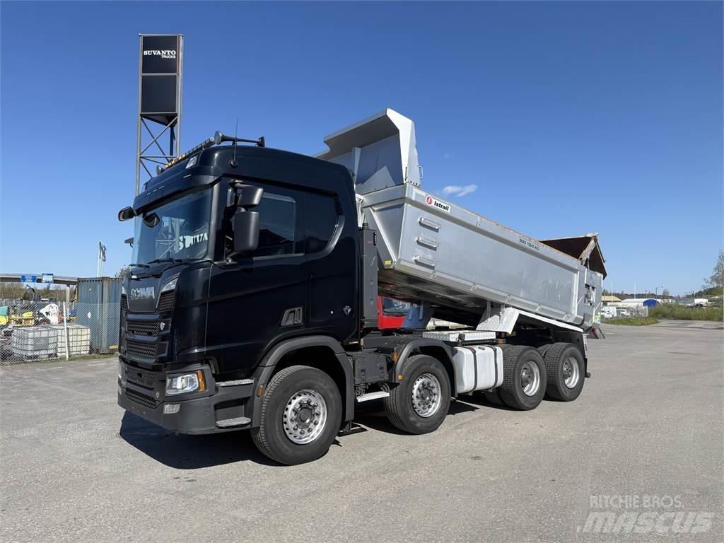 Scania R580 8X4 Wywrotki