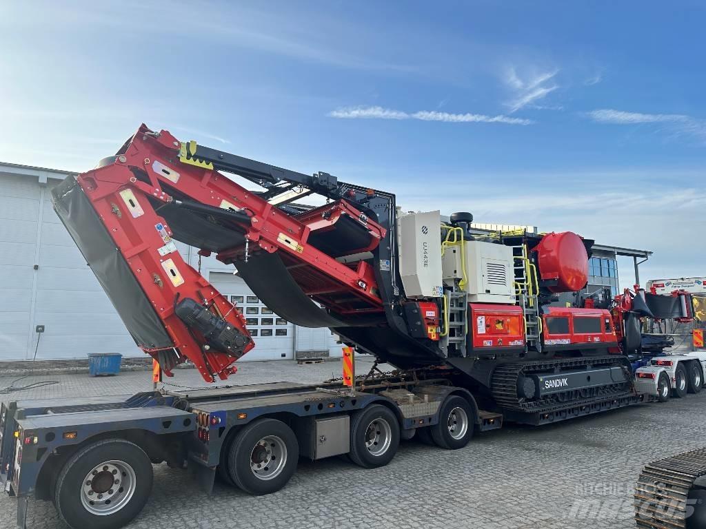 Sandvik UJ443e Kruszarki mobilne