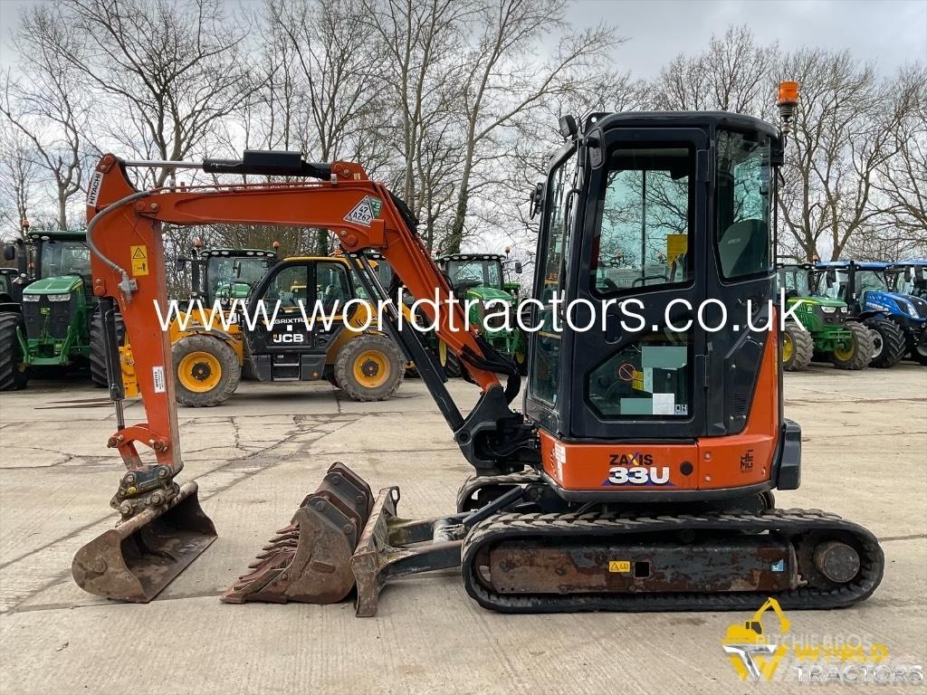 Hitachi ZX 33 U Minikoparki