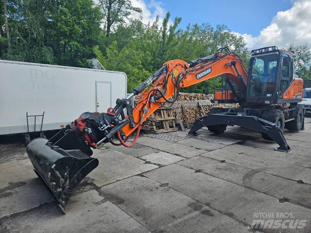 Doosan DX 160 W Koparki kołowe