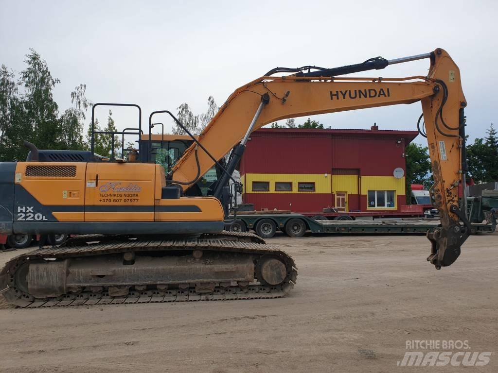 Hyundai HX 220 L Koparki gąsienicowe