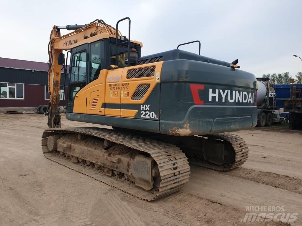 Hyundai HX 220 L Koparki gąsienicowe