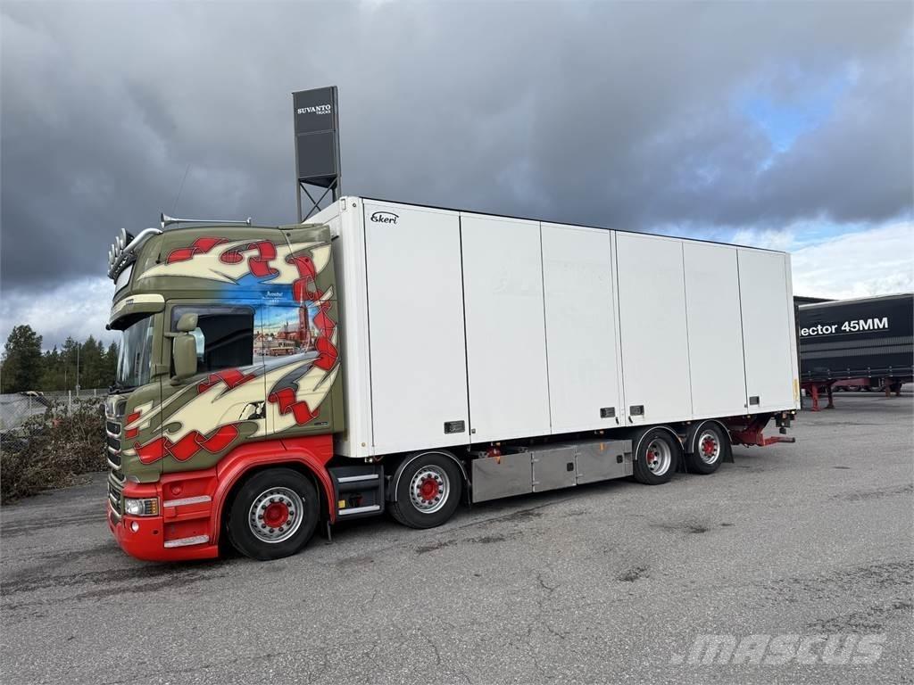 Scania R580 8X2 Samochody ciężarowe ze skrzynią zamkniętą