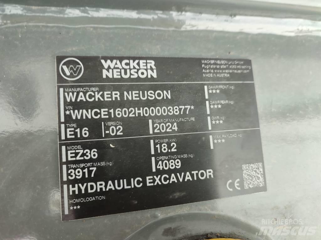 Wacker Neuson EZ 36 Minikoparki